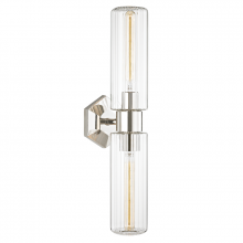 Hudson Valley Orange 5124-PN - 2 LIGHT WALL SCONCE