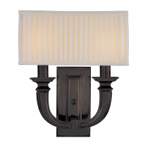 Hudson Valley Orange 542-OB - 2 LIGHT WALL SCONCE