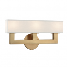 Hudson Valley Orange 5453-AGB - 3 LIGHT WALL SCONCE
