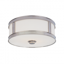 Hudson Valley Orange 5516-PN - 3 LIGHT FLUSH MOUNT