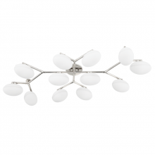 Hudson Valley Orange 5559-PN - 12 LIGHT SEMI FLUSH