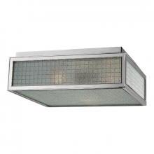 Hudson Valley Orange 5614-PN - 3 LIGHT FLUSH MOUNT