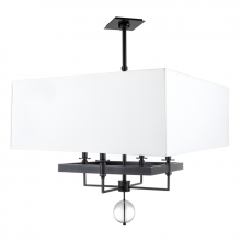Hudson Valley Orange 5646-OB - 4 LIGHT CHANDELIER