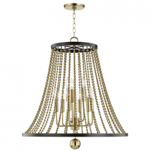 Hudson Valley Orange 5726-AGB - 9 LIGHT CHANDELIER