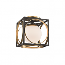 Hudson Valley Orange 5800-AGB - 1 LIGHT SEMI FLUSH