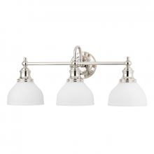 Hudson Valley Orange 5903-PN - 3 LIGHT BATH BRACKET