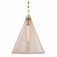 Hudson Valley Orange 6014-AGB - 1 LIGHT PENDANT