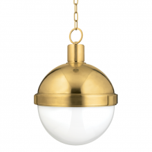 Hudson Valley Orange 615-AGB - 1 LIGHT PENDANT
