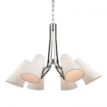Hudson Valley Orange 6346-PN - 6 LIGHT CHANDELIER
