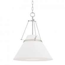 Hudson Valley Orange 6421-PN - 1 LIGHT PENDANT