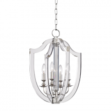 Hudson Valley Orange 6516-PN - 4 LIGHT PENDANT