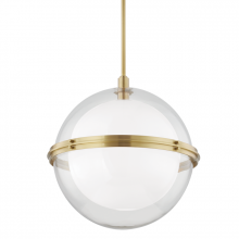 Hudson Valley Orange 6522-AGB - 1 LIGHT PENDANT