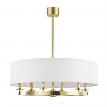 Hudson Valley Orange 6530-AGB - 6 LIGHT PENDANT