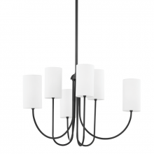 Hudson Valley Orange 6828-OB - 6 LIGHT CHANDELIER