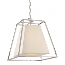 Hudson Valley Orange 6917-PN-WS - 4 LIGHT PENDANT w/WHITE SHADE