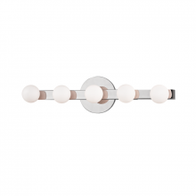 Hudson Valley Orange 7005-PN - 5 LIGHT WALL SCONCE