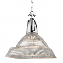 Hudson Valley Orange 7114-PN - 1 LIGHT LARGE PENDANT