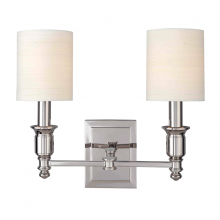 Hudson Valley Orange 7502-PN - 2 LIGHT WALL SCONCE