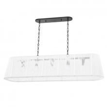 Hudson Valley Orange 7650-OB - 5 LIGHT ISLAND LIGHT