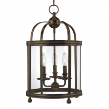 Hudson Valley Orange 7812-DB - 3 LIGHT PENDANT