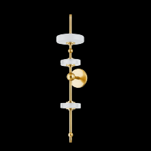 Hudson Valley Orange 8130-AGB - Maynard Wall Sconce