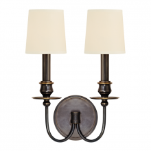Hudson Valley Orange 8212-OB - 2 LIGHT WALL SCONCE