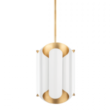 Hudson Valley Orange 8513-GL/WH - 6 LIGHT PENDANT