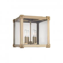 Hudson Valley Orange 8600-AGB - 4 LIGHT FLUSH MOUNT