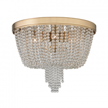 Hudson Valley Orange 9008-AGB - 4 LIGHT FLUSH MOUNT