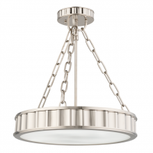 Hudson Valley Orange 901-PN - 3 LIGHT SEMI FLUSH
