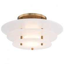 Hudson Valley Orange 9016F-AGB - LED FLUSH MOUNT