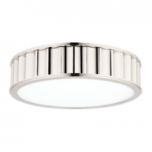 Hudson Valley Orange 912-PN - 3 LIGHT FLUSH MOUNT