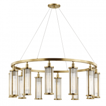 Hudson Valley Orange 9142-AGB - 12 LIGHT PENDANT