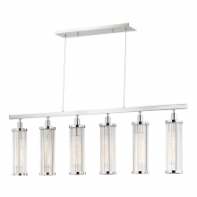 Hudson Valley Orange 9146-PN - 6 LIGHT ISLAND LIGHT