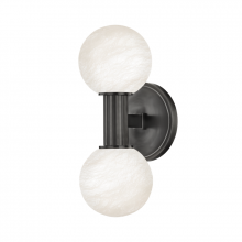 Hudson Valley Orange 9282-DB - 2 LIGHT WALL SCONCE