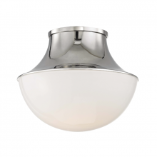Hudson Valley Orange 9411-PN - SMALL FLUSH MOUNT