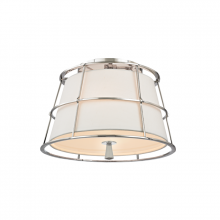 Hudson Valley Orange 9814-PN - 2 LIGHT SEMI FLUSH