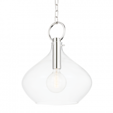 Hudson Valley Orange BKO253-PN - 1 LIGHT PENDANT