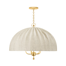 Hudson Valley Orange CB5855-AGB - PALMETTO Chandelier
