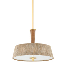 Hudson Valley Orange CB9522-AGB - GEORGE Pendant