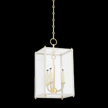 Hudson Valley Orange MDS1200-AGB/OW - 3 LIGHT LANTERN