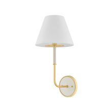 Hudson Valley Orange MDS2200-AGB/OW - Wedgewood Wall Sconce