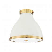 Hudson Valley Orange MDS360-AGB/OW - 2 LIGHT FLUSH MOUNT