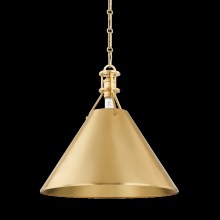 Hudson Valley Orange MDS952-AGB - 1 LIGHT PENDANT