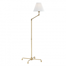 Hudson Valley Orange MDSL108-AGB - 1 LIGHT ADJUSTABLE FLOOR LAMP