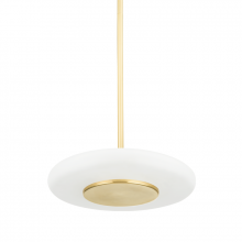 Hudson Valley Orange PI1896701S-AGB - 1 LIGHT PENDANT