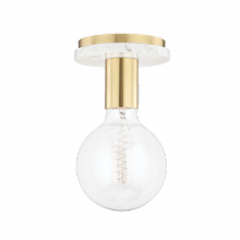 Mitzi Orange H110601-AGB - 1 Light Semi Flush