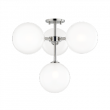 Mitzi Orange H122604-PN - Ashleigh Semi Flush
