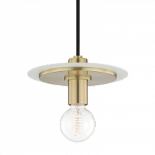 Mitzi Orange H137701S-AGB/WH - Milo Pendant