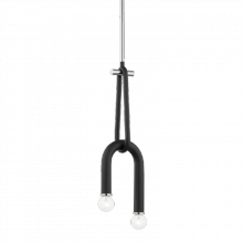Mitzi Orange H382702-PN/BK - Whit Pendant